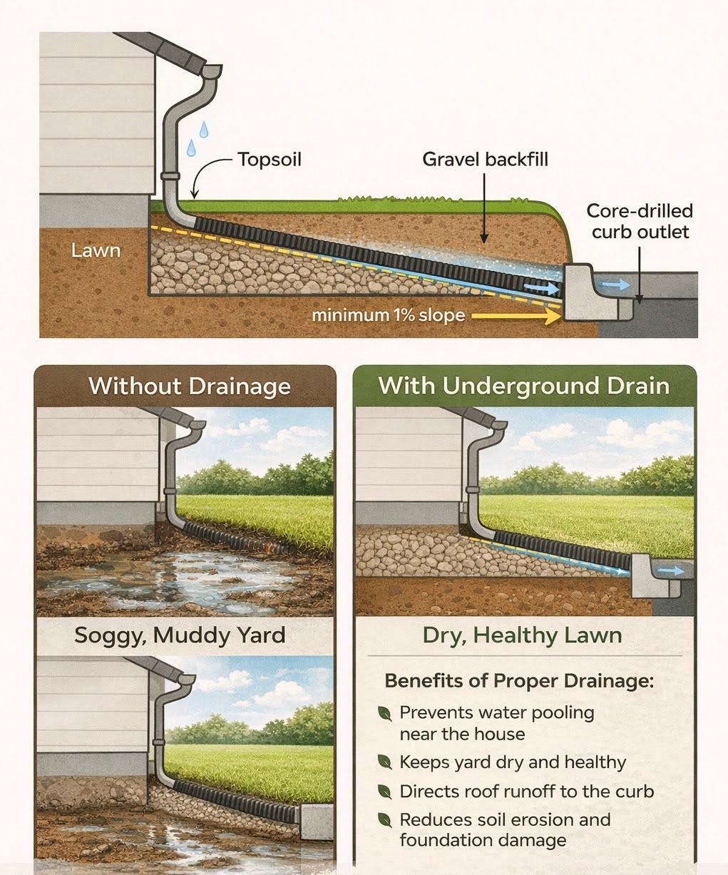 frenchdrainblog Drainage Solutions from Coastal Roots Landscape & Design