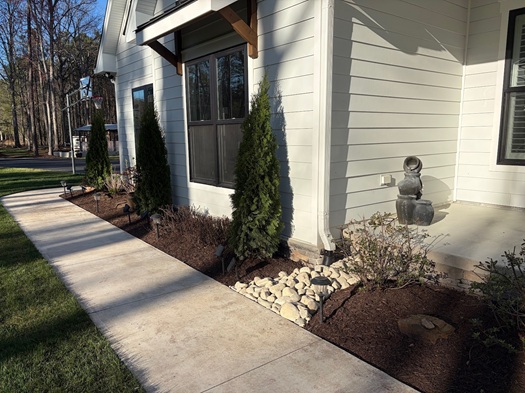 mulchingblog2 Landscape Design from Coastal Roots Landscape & Design